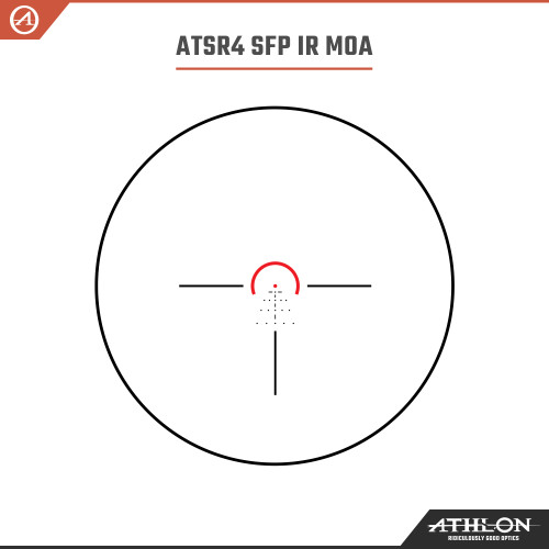 Athlon Midas BTR GEN2 HD 1-6x24 ATSR4 SFP IR Reticle Riflescope