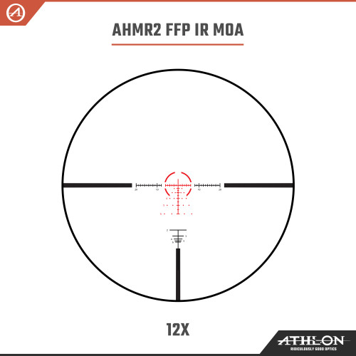 Athlon Helos BTR GEN2 2-12x42 AHMR2 FFP IR MOA Reticle Riflescope