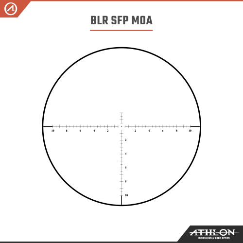 Athlon Argos BTR GEN2 10-40X56 BLR SFP MOA Reticle Riflescope