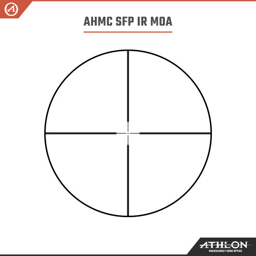 Athlon Argos HMR 2-12x42 AHMC SFP IR MOA Reticle Riflescope