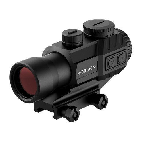 Athlon Midas TSP4 Prism Capped Turrets Red/Green Reticle Red Dot Sight