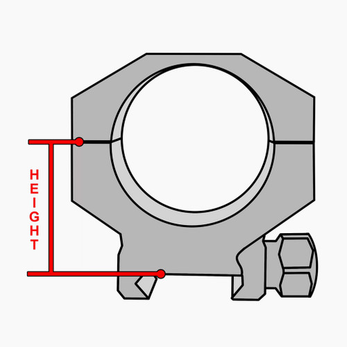 Athlon Armor 30 mm Low Height (0.89") Scope Ring