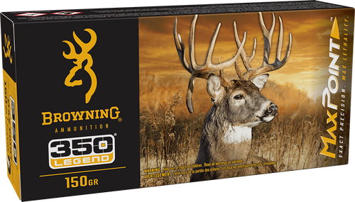 Browning Max Point 350 Legend 150gr Polymer Tip 20Rnd Rifle Ammo