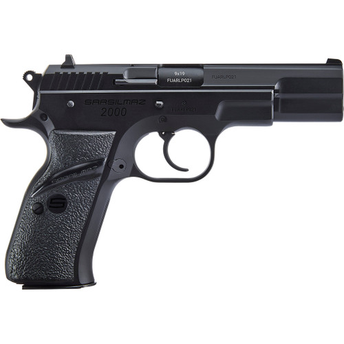 SAR USA 2000BL 9mm Luger 17Rnd 4.5" Black Semi-Auto Handgun