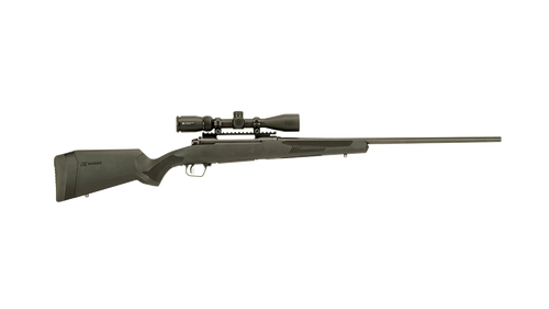 Savage Arms 110 Apex Hunter XP 25-06 Rem 4+1 24" Black LH Bolt Action Rifle with Vortex Crossfire II 3-9x40mm Scope Nexgen Outfitters