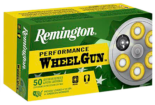 Remington Performance WheelGun 38 Special 158gr Round Nose 50Rnd Handgun Ammo