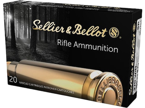 Sellier & Bellot 270 Winchester 150gr Round Nose 20Rnd Rifle Ammo Nexgen Outfitters