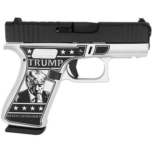 Glock 43x "Trump Mug Shot" 9mm Luger 3.4" 10Rnd Semi-Auto Handgun