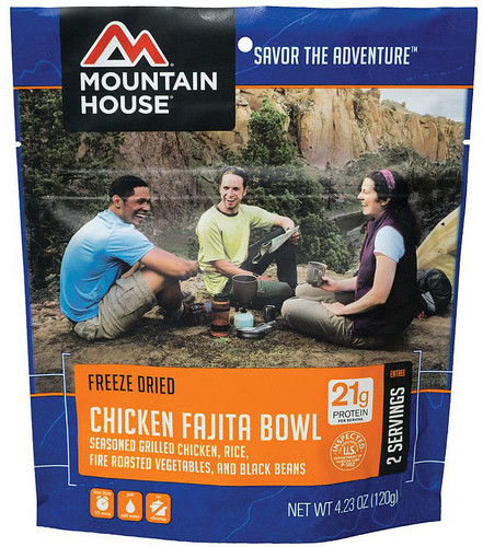 LM290047 Mountain House Chicken Fajita Bowl Nexgen Outfitters