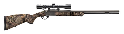 Traditions CR5841104416 NitroFire 50 Cal 26" Mossy Oak Break-Up Country Muzzleloading Rifle with 3-9x40mm Duplex Scope