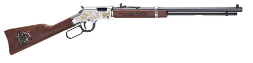 Henry Repeating Arms Goldenboy Spirit of the Corps Nickel/Gold .22LR 20" 16Rnd Lever Action Rifle Nexgen Outfitters
