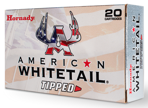 Hornady American Whitetail Tipped 7mm-08 Remington 139gr SST Polymer Tip 20Rnd Rifle Ammo