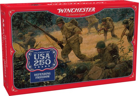 Winchester USA 250th Commemorative Series 45 ACP 230gr FMJ 50Rnd Handgun Ammo
