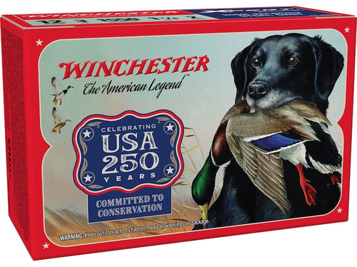 Winchester USA 250th Commemorative Series Xpert High Velocity Waterfowl 12 Gauge 3" #2 Steel Shot 1-1/8oz 10Rnd Shotgun Ammo