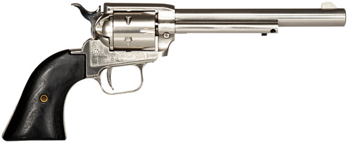 Heritage Rough Rider .22LR 6.5" 6Rnd Nickel Revolver