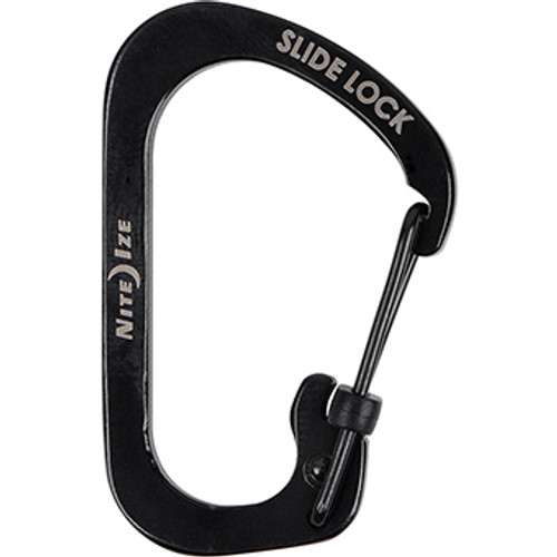 LM330784 Nite Ize Carabiner Slidelock #2 Black Nexgen Outfitters