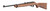 Ruger 10/22 Carbine .22 Long Rifle 10+1 Rounds 18.5" Satin Black Bbl/Brown Wood Stock Semi-Auto Rifle Nexgen Outfitters
