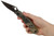 Spyderco MIlitary Folder Black Steel Plain Edge G10 - Camo Nexgen Outfitters
