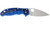Spyderco Manix 2 Knife Translucent Blue Nexgen Outfitters