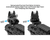 UTG ACCU-SYNC Spring-loaded AR-15 Flip-up Front Sight Nexgen Outfitters