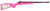 SH25674 Crickett .22 LR 1 Round 16.13" Blued Pink Synthetic Stock RH (Youth) Nexgen Outfitters