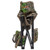 Alps OutdoorZ High Ridge Turkey Chair - Mossy Oak Obsession folded