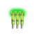 Lumenok Crossbow Nock Green GT Laser IV/Nitro Moon 3 pk. Nexgen Outfitters Lumenok Crossbow Nock Green GT Laser IV/Nitro Moon 3 pk. Nexgen Outfitters