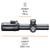Bushnell AR 1-4x24mm Riflescope, 30 mm, BTR-2 Reticle, FFP, Black Nexgen Outfitters