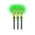 Lumenok Lighted Nock Green H Nock 3 pk. Nexgen Outfitters Lumenok Lighted Nock Green H Nock 3 pk. Nexgen Outfitters