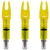Lumenok Lighted Signature HD Orange Nock 3pk. Nexgen Outfitters Lumenok Lighted Signature HD Orange Nock 3pk. Nexgen Outfitters