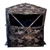 Buck Bourbon Rack House 150+ Pop-Up Ground Blind Veil Camo