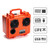 DemerBox DB2 Bluetooth Speaker - Haast Orange Nexgen Outfitters DemerBox DB2 Bluetooth Speaker - Haast Orange Nexgen Outfitters