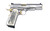 EAA Girsan MC1911 Liberador II .45ACP Chrome/Gold 8Rnd Semi-Auto Pistol EAA Girsan MC1911 Liberador II .45ACP Chrome/Gold 8Rnd Semi-Auto Pistol