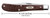 Case Brown Synthetic Slimline Trapper Nexgen Outfitters