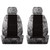 Ruff Tuff Exotic Animal Skin Look Insert With Camo Trim Seat Covers