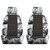 Ruff Tuff Exotic Animal Skin Look Insert With Camo Trim Seat Covers