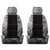 Ruff Tuff Exotic Animal Skin Look Insert With Camo Trim Seat Covers