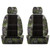 Ruff Tuff Exotic Animal Skin Look Insert With Camo Trim Seat Covers