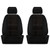 Ruff Tuff Exotic Animal Skin Look Insert With Sof-Touch Trim Seat Covers