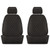 Ruff Tuff Perforated Sof-Touch Diamont Quilt Insert With Sof-Touch Trim Seat Covers