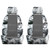 Ruff Tuff Perforated Sof-Touch Insert With Camo Trim Seat Covers