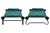 Disc-O-Bed XL Green Portable Cot System