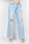 Distressed Wide Leg Denim Jeans