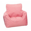 Bean Bag Chair (Filled) - Red Gingham
