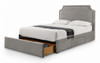 Mayfair Studded 3 Drawer Bed 150cm