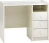 Kids Rooms' White Desk 3 Drawers