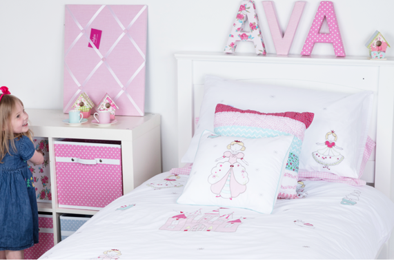 princess duvet set single