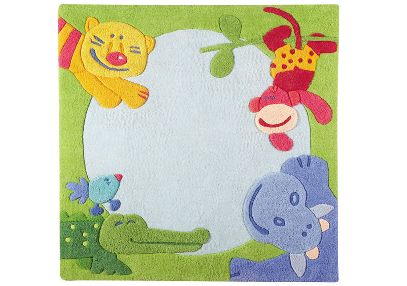 kids jungle rug