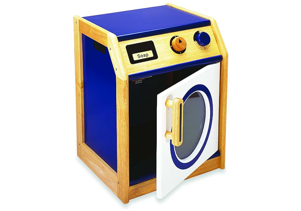 childrens wooden washing machine