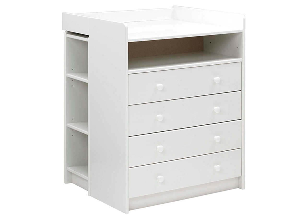 Kids Rooms White 4 Drawers Changing Unit Kids Rooms